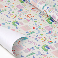 Papier cadeau Happy Birthday - Legami - Achat en ligne - Jaines
