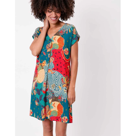 Robe fluide Tatu EFRT2652 - La Fiancée - Achat en ligne - Jaines