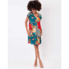 Robe fluide Tatu EFRT2652- La Fiancée