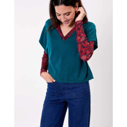 Pull SATINKA océan AFPS2508 - La Fiancée