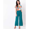 Pantalon ample Alexia vert - Princesse Nomade