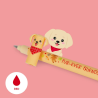 Set 3 Stylos Encre Gel Effaçable Fur-ever Friends - Erasable Pen - Legami