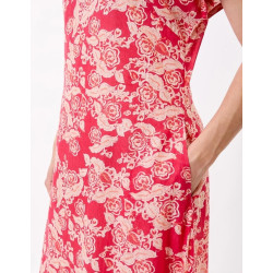 Robe longue ALAIANE EFRA2629 Cherimane Framboise- Achat en ligne - Jaines