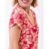 Robe longue ALAIANE EFRA2629 Cherimane Framboise- Achat en ligne - Jaines