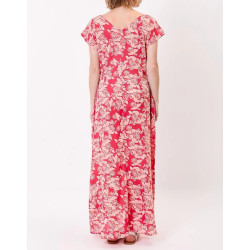 Robe longue ALAIANE EFRA2629 Cherimane Framboise- Achat en ligne - Jaines