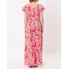 Robe longue ALAIANE EFRA2629 Cherimane Framboise- Achat en ligne - Jaines