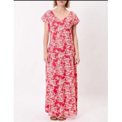 Robe longue ALAIANE EFRA2629 Cherimane Framboise- Achat en ligne - Jaines