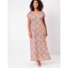 Robe longue ALAIANE EFRA2629 Zalala Pêche - Achat en ligne - Jaines