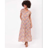 Robe longue ALAIANE EFRA2629 Zalala Pêche - Achat en ligne - Jaines
