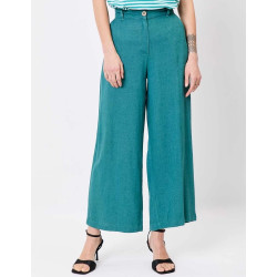 Pantalon large Amelia mer EFPA2614 - Princesse Nomade - Achat en ligne - Jaines