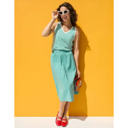 Jupe GAELA Petrol Blue...