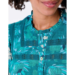Chemise Adil emeraude PFTA2650 - La Fiancée - Achat en ligne - Jaines