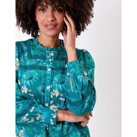 Chemise Adil emeraude PFTA2650 - La Fiancée - Achat en ligne - Jaines