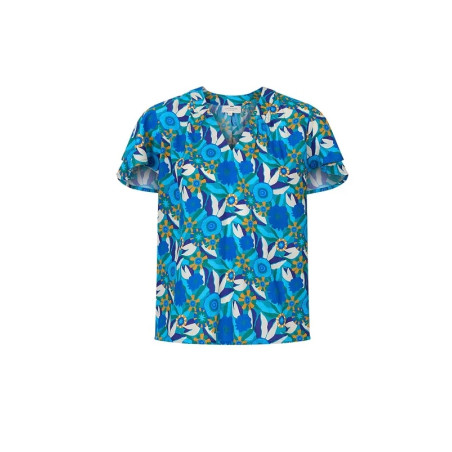 Top fluide ample GARY Swing Blue 26ETG28 - Princesse Nomade - Achat en ligne - Jaines