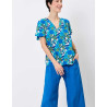 Top fluide ample GARY Swing Blue 26ETG28 - Princesse Nomade - Achat en ligne - Jaines