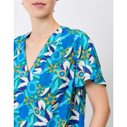 Top fluide ample GARY Swing Blue 26ETG28 - Princesse Nomade - Achat en ligne - Jaines