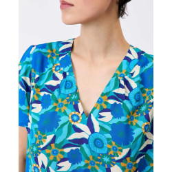 Top fluide ample GARY Swing Blue 26ETG28 - Princesse Nomade - Achat en ligne - Jaines