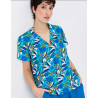 Top fluide ample GARY Swing Blue 26ETG28 - Princesse Nomade - Achat en ligne - Jaines