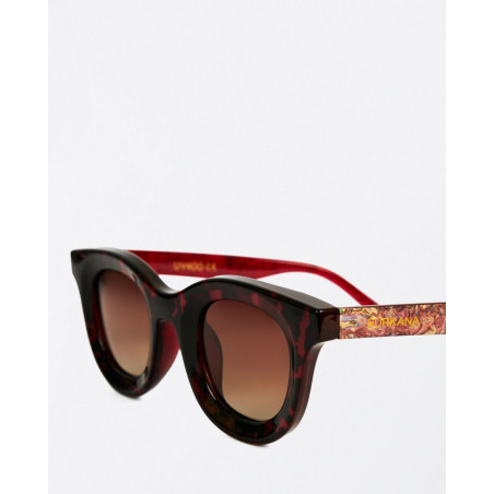 Lunettes de soleil intérieur imprimé Marron GASO901 - Surkana - Achat en ligne - Jaines