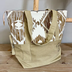 Sac CABAS Aztek en tissu - LIEFE NL