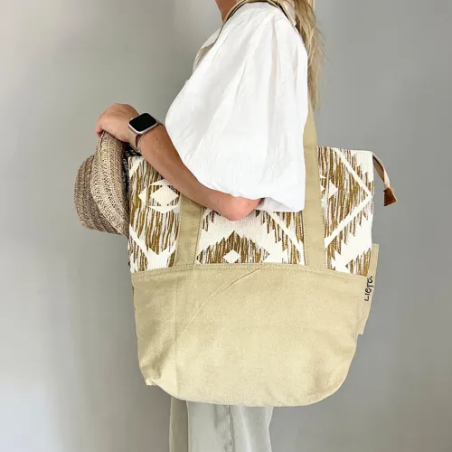 Sac CABAS Aztek en tissu - LIEFE NL - Achat en ligne - Jaines