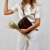 Sac bandoulière Claudia Coco chocolat  - THE CODE SPAIN - Achat en ligne - Jaines