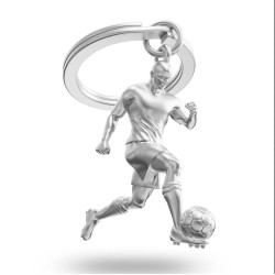 Porte-clés Footballeur - Metalmorphose