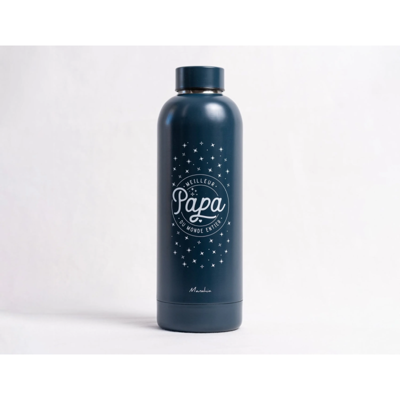Bouteille isotherme Meilleur Papa  - Achat en ligne - Manahia
