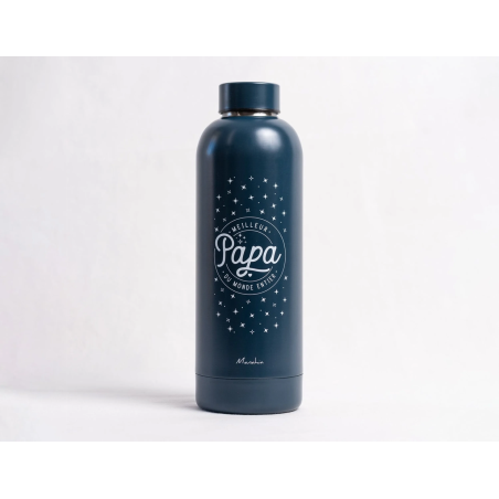 Bouteille isotherme Meilleur Papa  - Achat en ligne - Manahia
