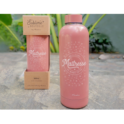 Bouteille isotherme Meilleure maîtresse du monde entier  - Achat en ligne - Manahia