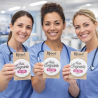 Magnet Aide Soignante au Top - Achat en ligne - Manahia