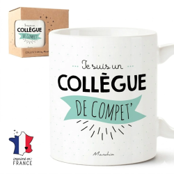 Mug Je suis un collègue de compet' - Achat en ligne - Manahia