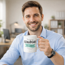 Mug Je suis un collègue de compet' - Achat en ligne - Manahia