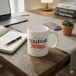 Mug Je suis une collègue de compet' - Achat en ligne - Manahia