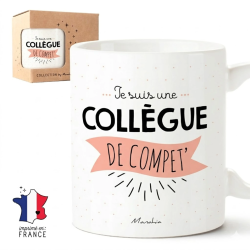 Mug Je suis une collègue de compet' - Achat en ligne - Manahia