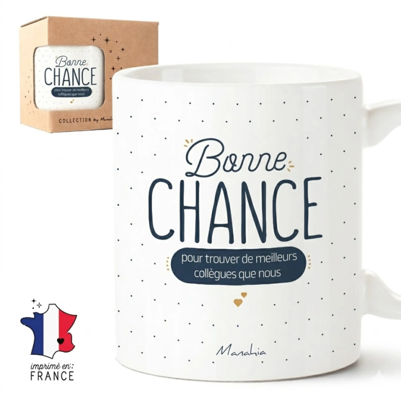 Mug Bonne chance pour trouver de meilleurs collègues que nous - Achat en ligne - Manahia