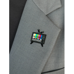 Pin's en émail Pas de signal TV  - Make Heads Turn - Achat en ligne - Jaines