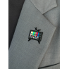 Pin's en émail Pas de signal TV  - Make Heads Turn - Achat en ligne - Jaines