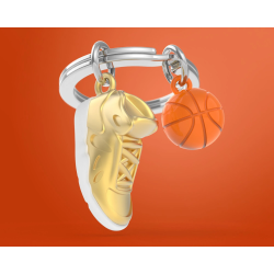 Porte-clés Basketball - Metalmorphose