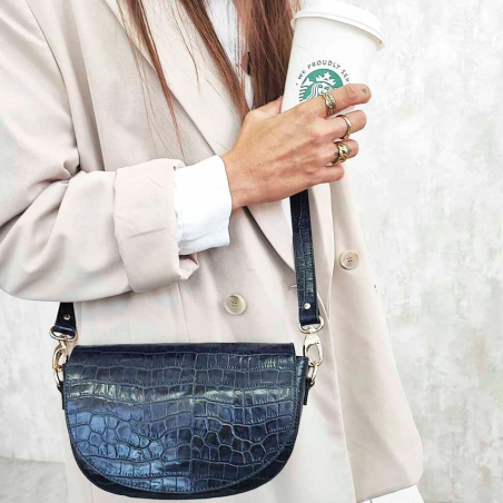 SAC BANDOULIÈRE SOUL BLEU ALMA - THE CODE SPAIN - Achat en ligne - Jaines