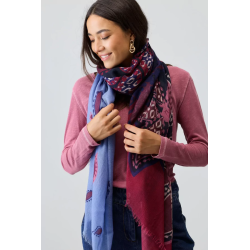 FOULARD FLEURS DFO113 - Surkana - Achat en ligne - Jaines