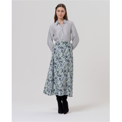 Jupe maxi Grise XISE625 - Surkana - Achat en ligne - Jaines