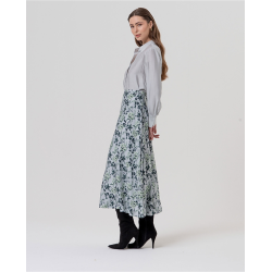 Jupe maxi Grise XISE625 - Surkana - Achat en ligne - Jaines