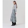 Jupe maxi Grise XISE625 - Surkana - Achat en ligne - Jaines