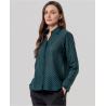 Chemise coupe droite Vert bouteille XIMA123 - Surkana - Achat en ligne - Jaines