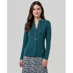 Chemise slim fit Vert bouteille BAUM111 - Surkana - Achat en ligne - Jaines