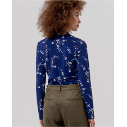 Chemise manches longues Bleu marine TAVI118 - Surkana - Achat en ligne - Jaines