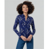 Chemise manches longues Bleu marine TAVI118 - Surkana - Achat en ligne - Jaines
