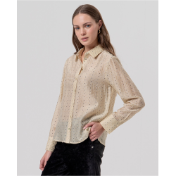 Chemise coupe droite Beige XIMA123 - Surkana - Achat en ligne - Jaines