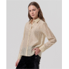 Chemise coupe droite Beige XIMA123 - Surkana - Achat en ligne - Jaines